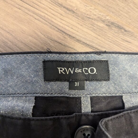 Men's RW & Co. Black Shorts - Picture 3 of 5